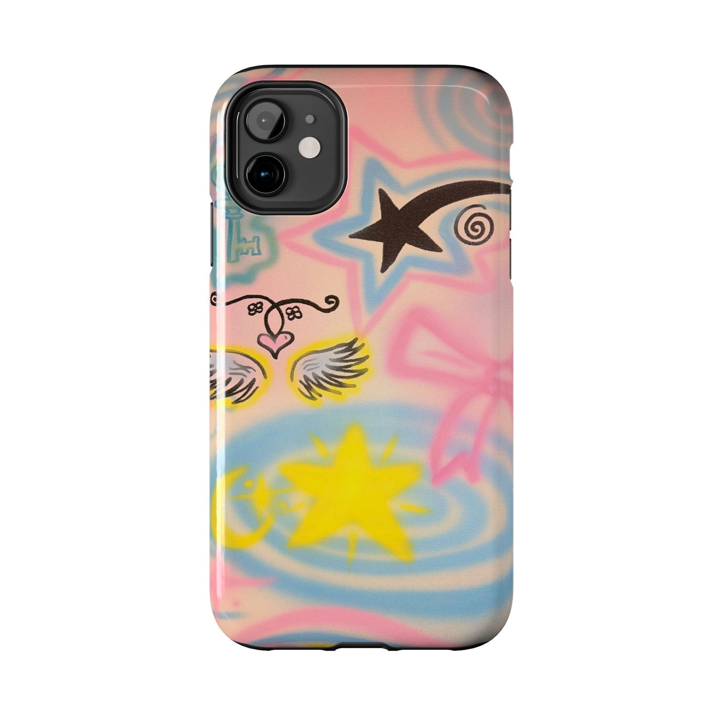 "star energy" airbrush iPhone case
