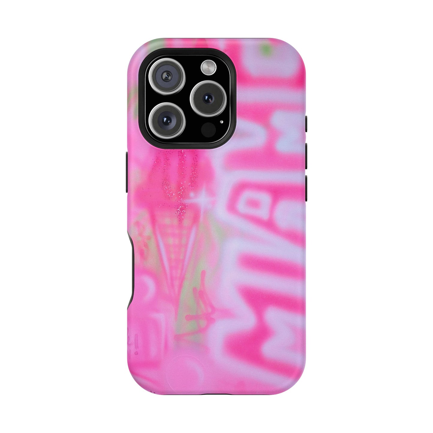 MagSafe "sunset sorbet" airbrush iPhone case