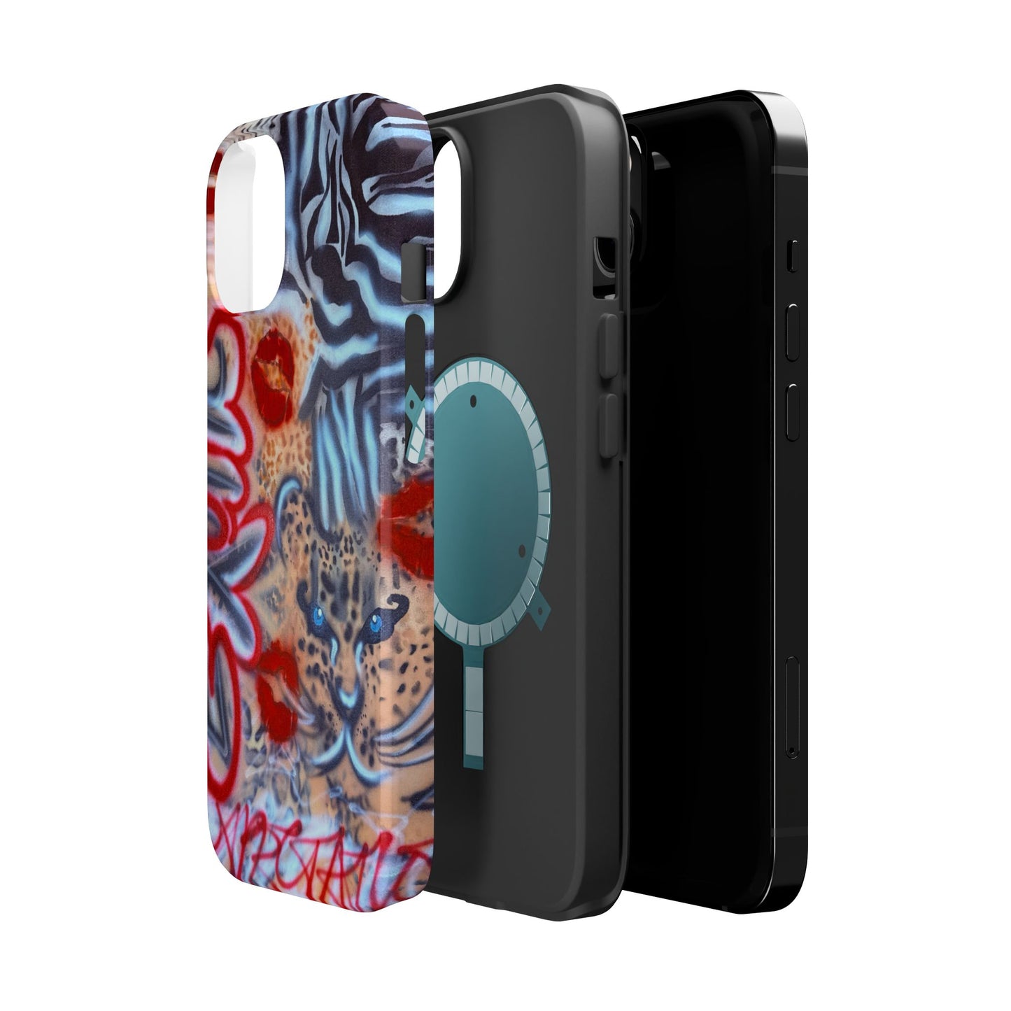 MagSafe "exotic expectations" airbrush iPhone case