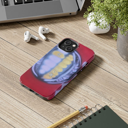 "bite me bling" airbrush iPhone case
