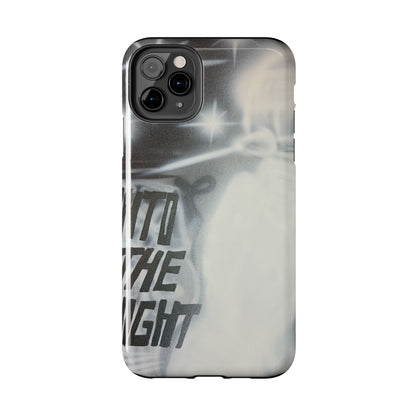 "into the night" airbrush iPhone case
