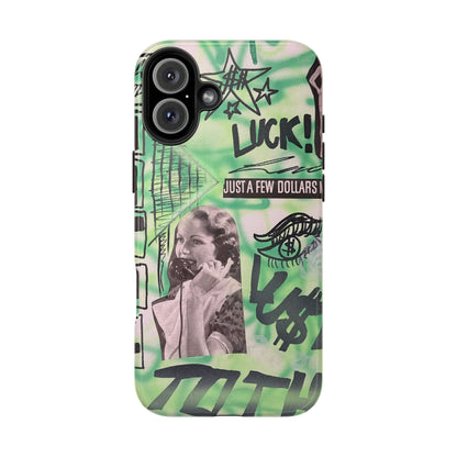 "lust over luck" airbrush iPhone case