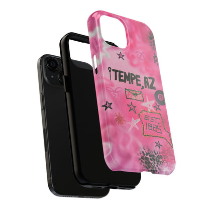 "tempe, az pt. 2" airbrush iPhone case