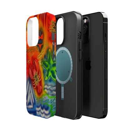 MagSafe "tipsy lobster" airbrush iPhone case