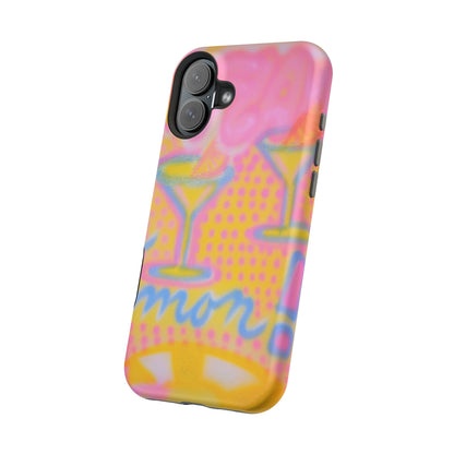 MagSafe "lemontini" airbrush iPhone case