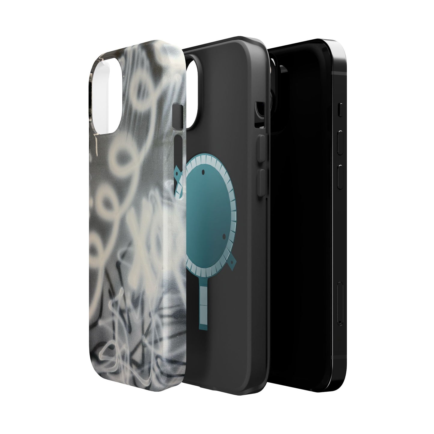 MagSafe "spatial blur" airbrush iPhone case