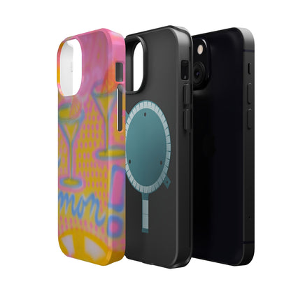 MagSafe "lemontini" airbrush iPhone case