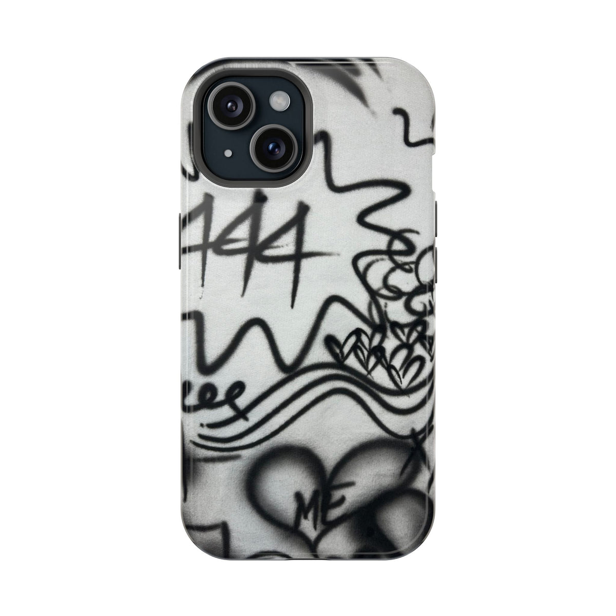MagSafe „444“ Airbrush iPhone Hülle