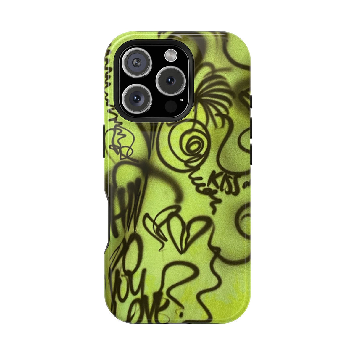 MagSafe "graphic discretion" airbrush iPhone case