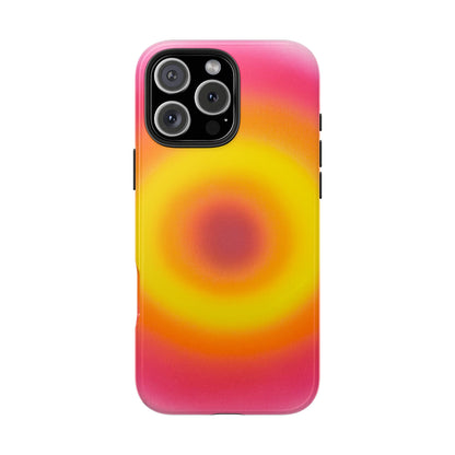 "pink lemonade aura" airbrush iPhone case