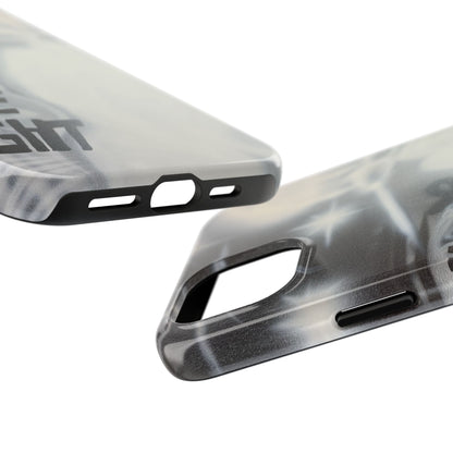 "into the night" airbrush iPhone case