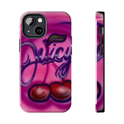 "juicy" airbrush iPhone case