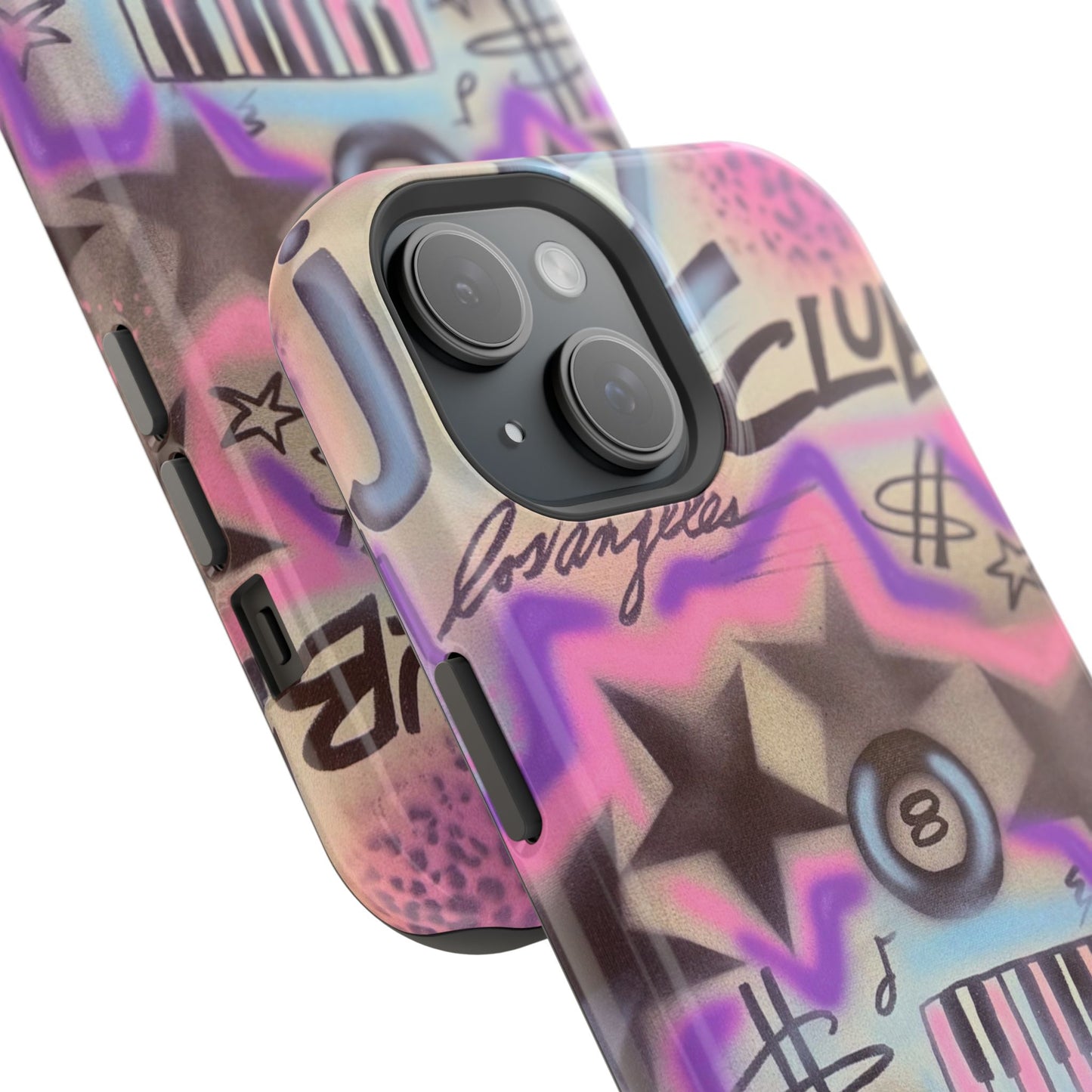 MagSafe "jazz club" airbrush iPhone case