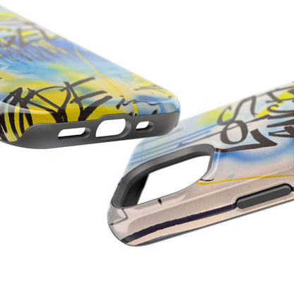MagSafe "los angeles" airbrush iPhone case
