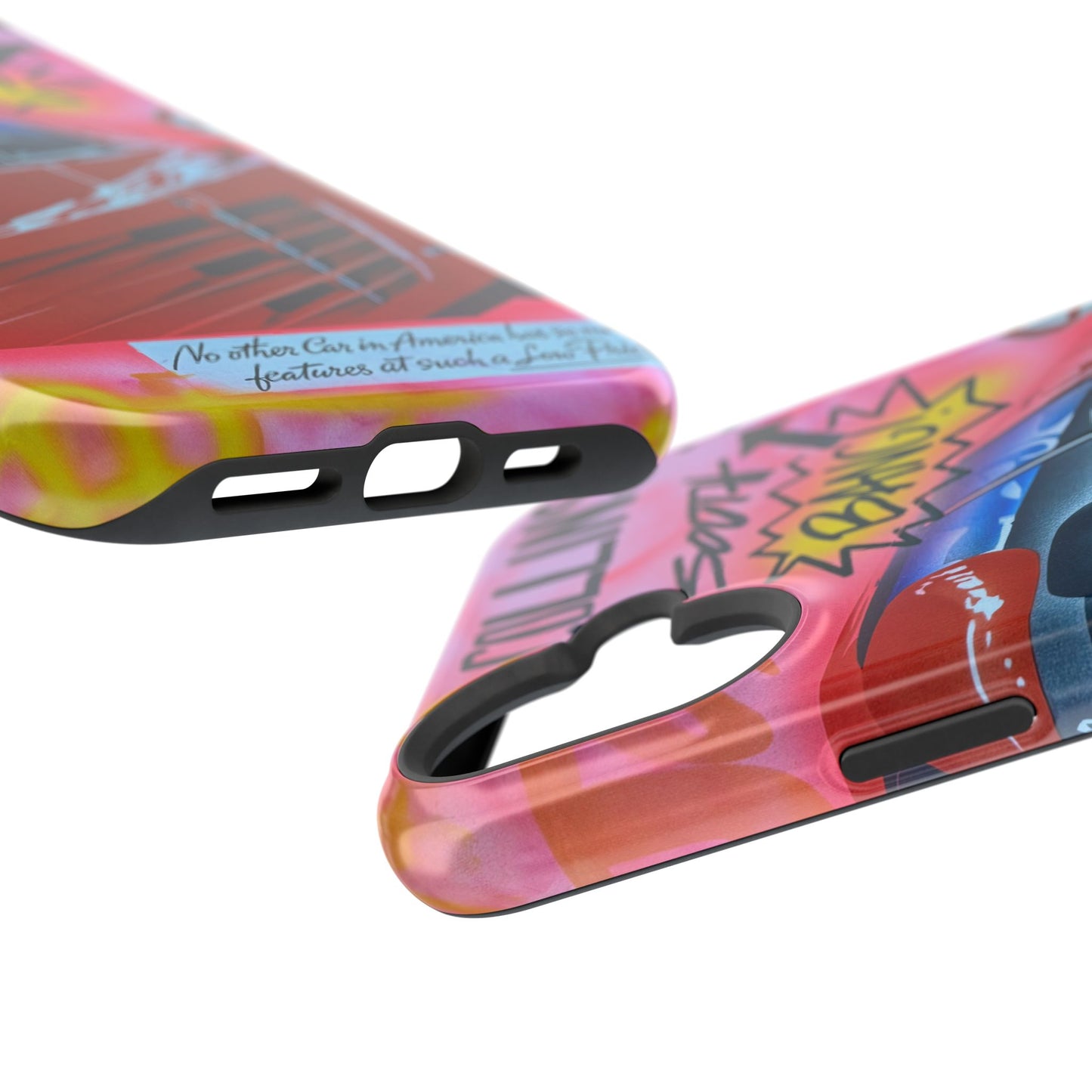 MagSafe "miami momentos" airbrush iPhone case