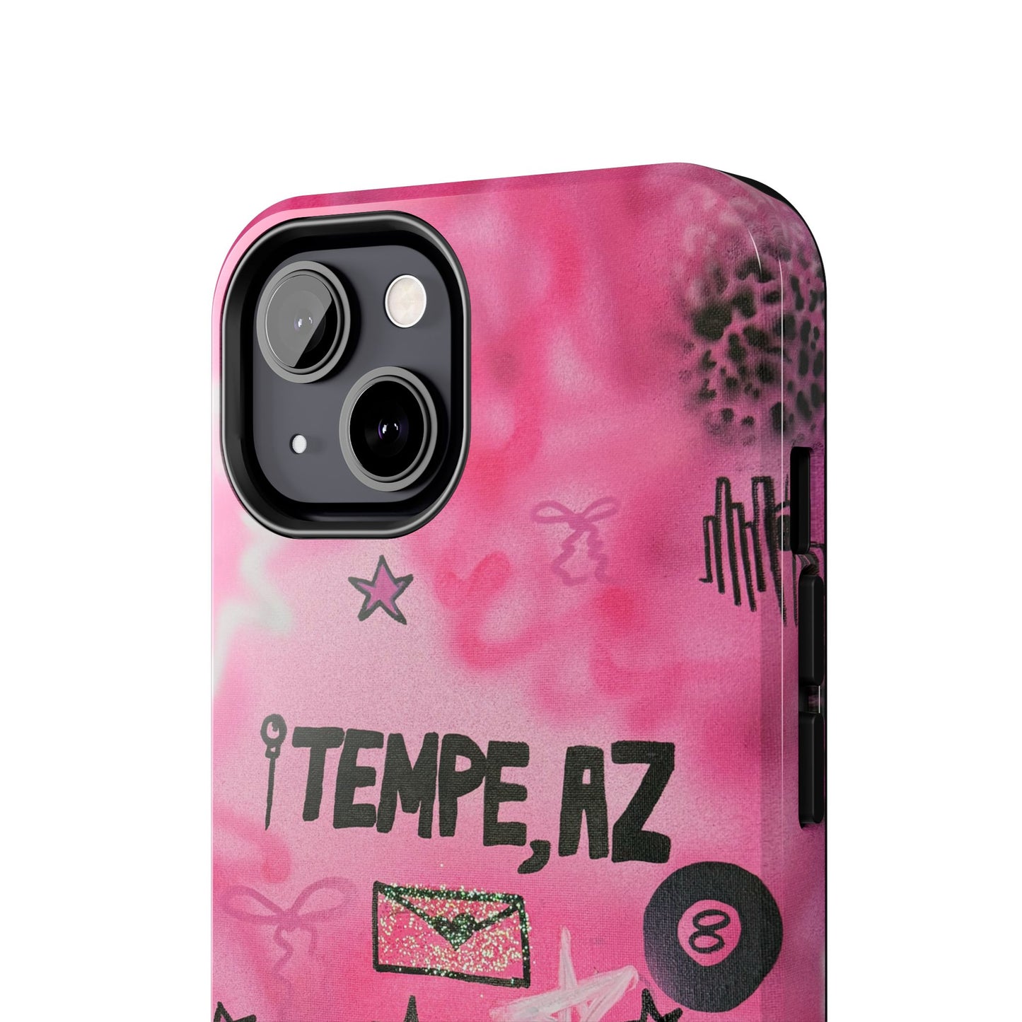 "tempe, az pt. 2" airbrush iPhone case