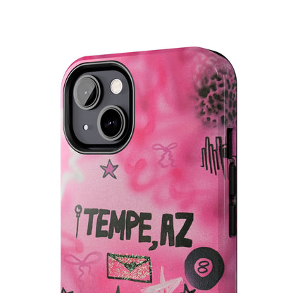 "tempe, az pt. 2" airbrush iPhone case