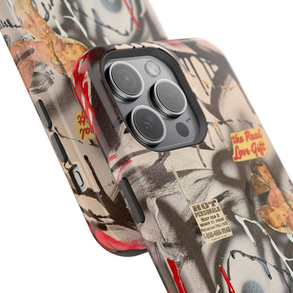 MagSafe "real love" airbrush iPhone case