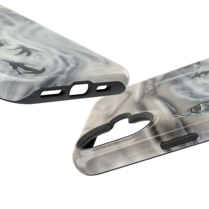 MagSafe "arctic avalanche" airbrush iPhone case