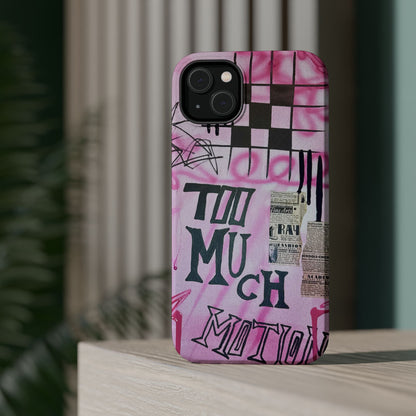 MagSafe "too much motion" airbrush iPhone case