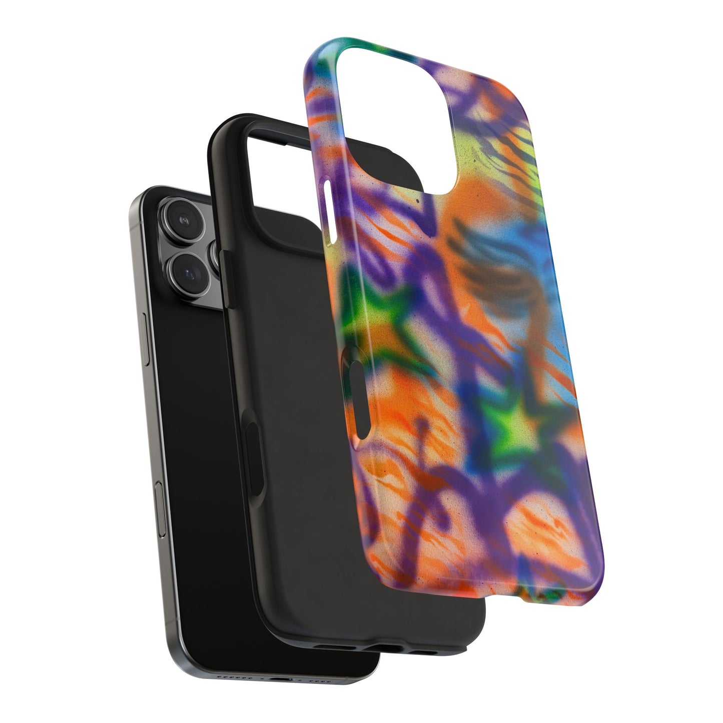 "streetwear angel" airbrush iPhone case
