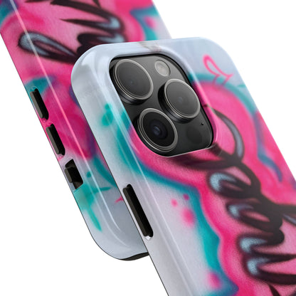 "angel" airbrush iPhone case