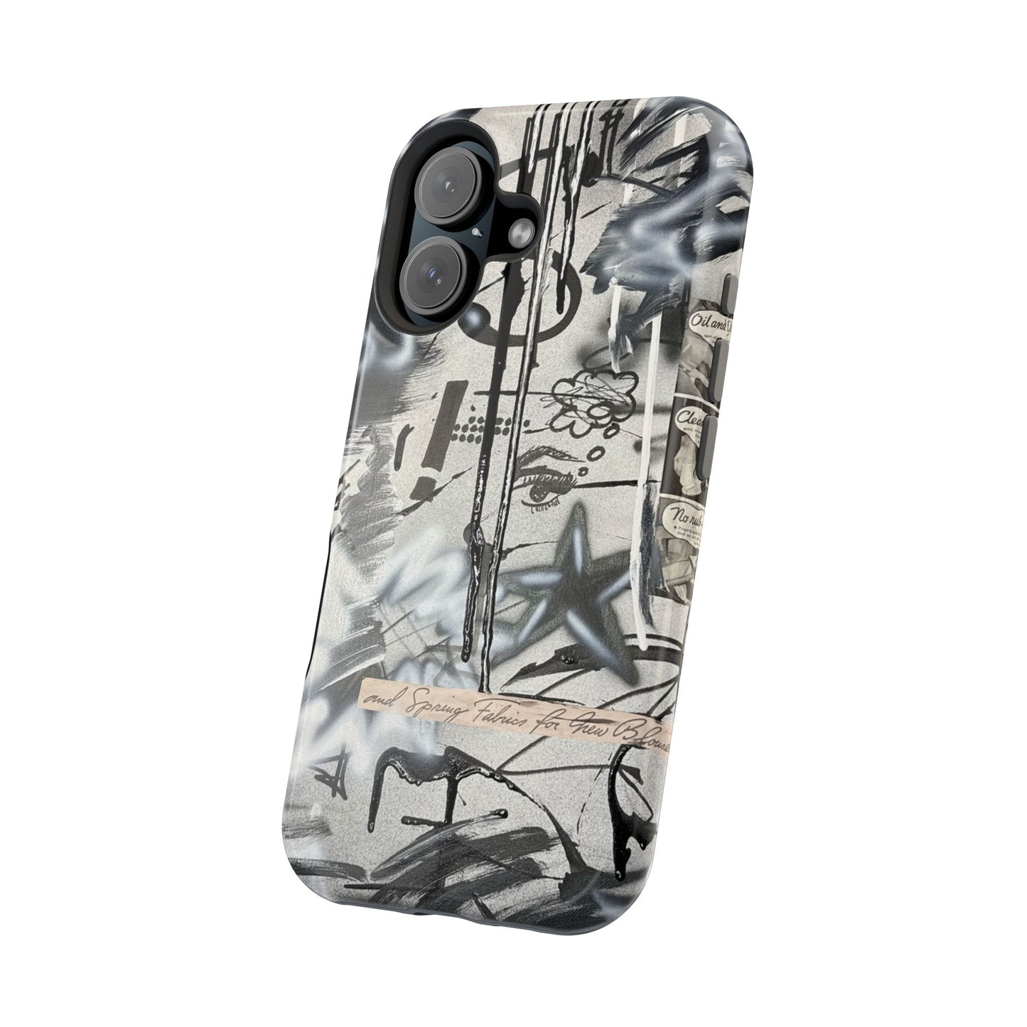 MagSafe "monochrome mood" airbrush iPhone case