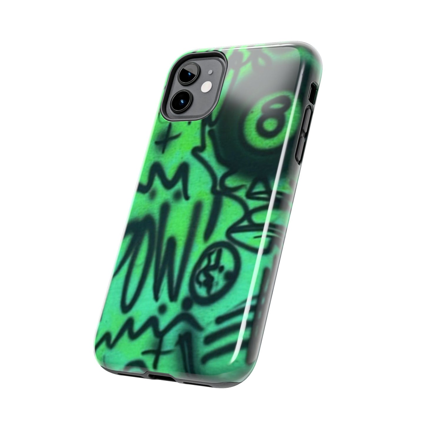 "POW! "airbrush iPhone case