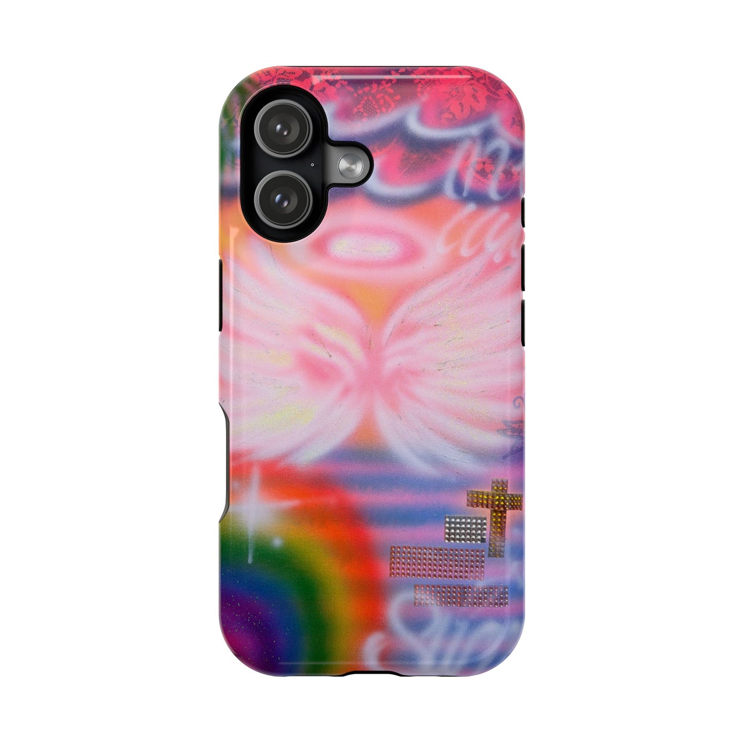 MagSafe "summer bliss" airbrush iPhone case