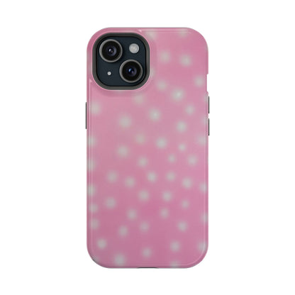 MagSafe "Erdbeerstrudel-Polkadots" Airbrush iPhone Hülle