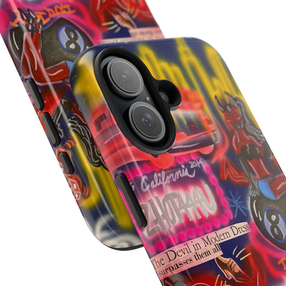 "im an angel" airbrush iPhone case