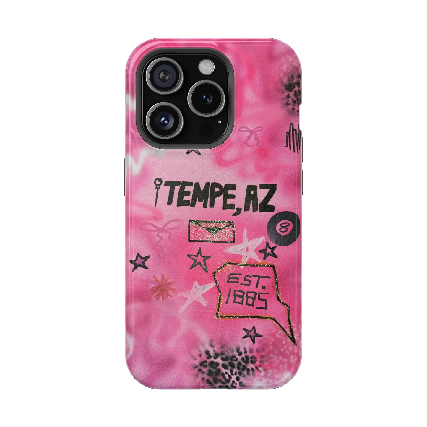 MagSafe „arizona state university pt. 2“ Airbrush iPhone-Hülle