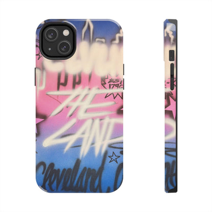 "cleveland" airbrush iPhone case