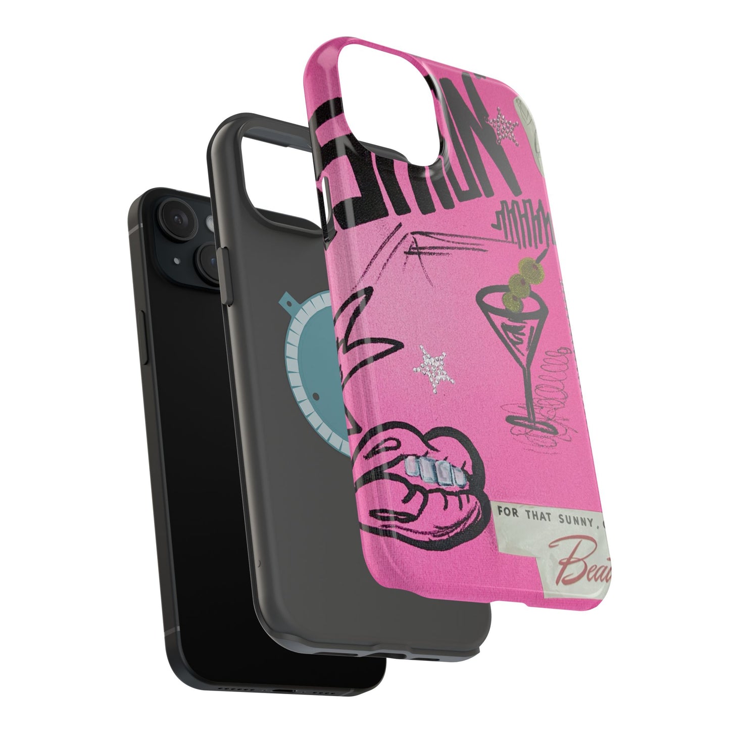 MagSafe "high fashion" airbrush iPhone case