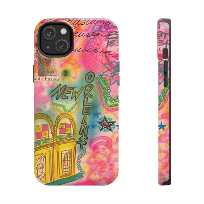"new orleans, la" airbrush iPhone case