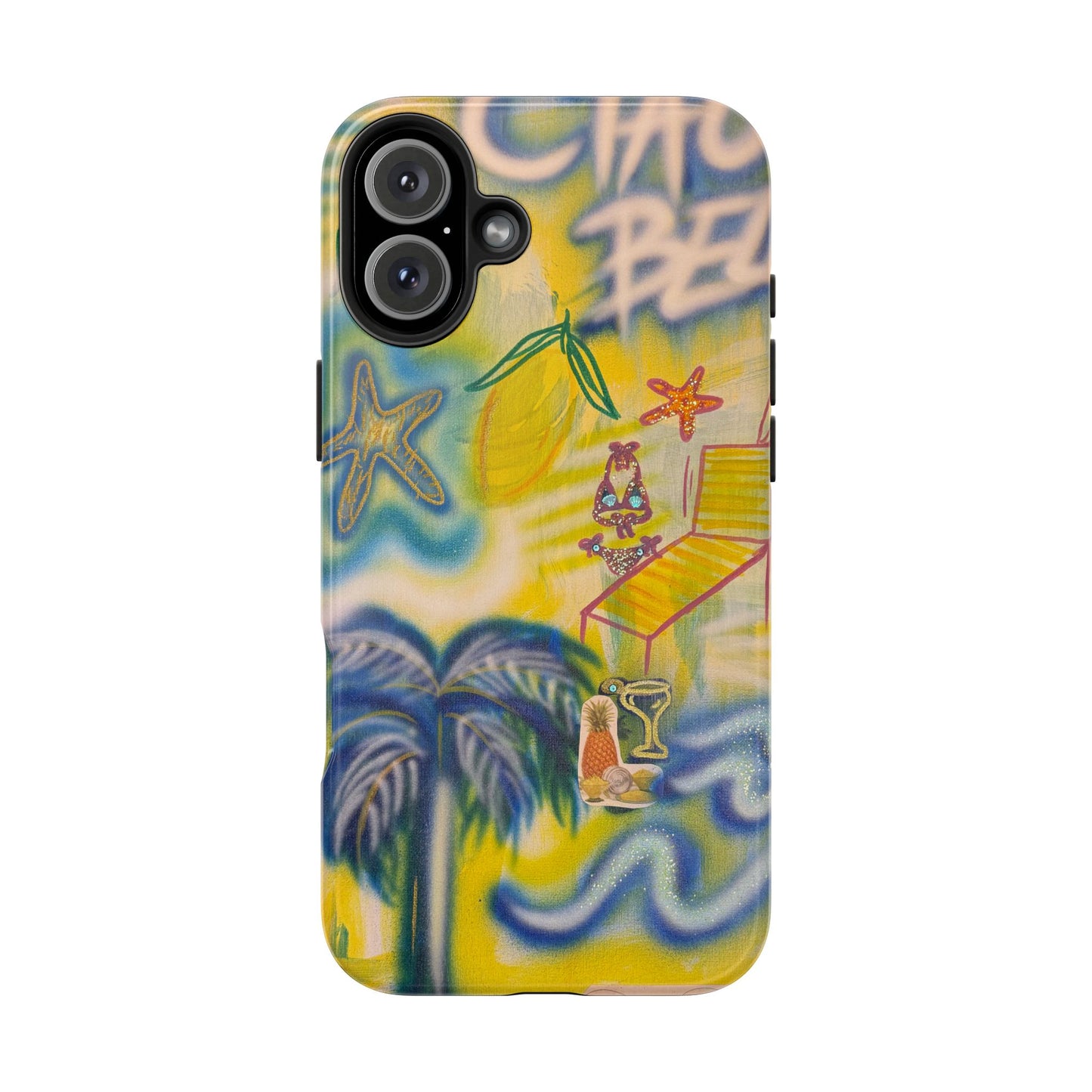 "ciao bella" airbrush iPhone case
