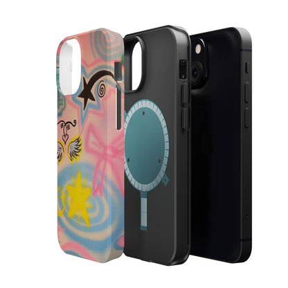MagSafe "star energy" airbrush iPhone case