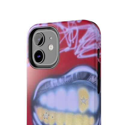 "tooth drip" airbrush iPhone case