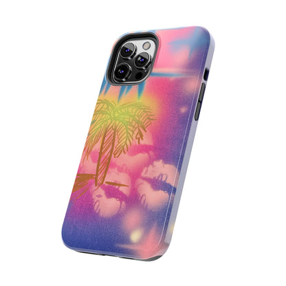 "glowy night" airbrush iPhone case