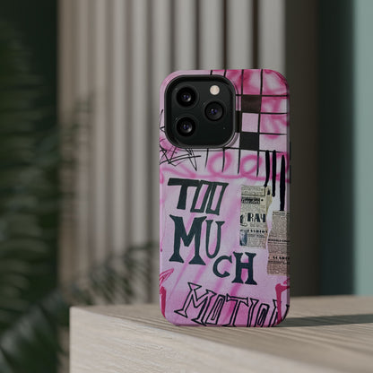 MagSafe "too much motion" airbrush iPhone case