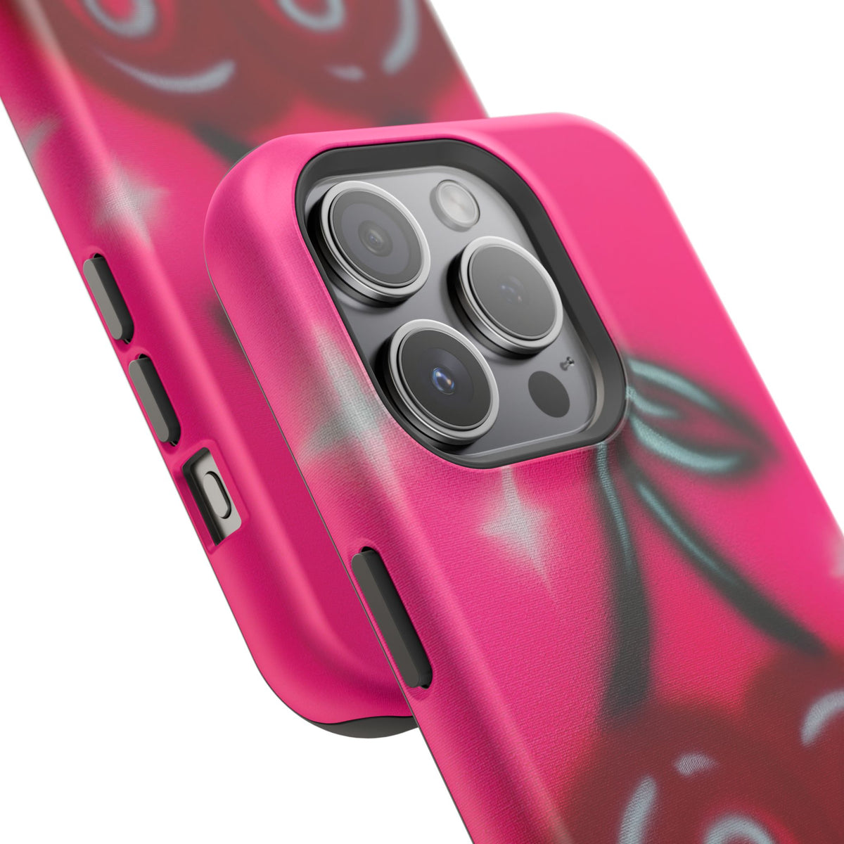 MagSafe "cherry 8ball" airbrush iPhone case