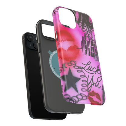 MagSafe "ulterior motive" airbrush iPhone case