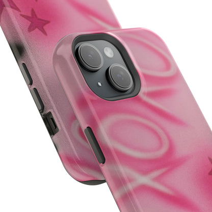 MagSafe "perfectly pink" airbrush iPhone case
