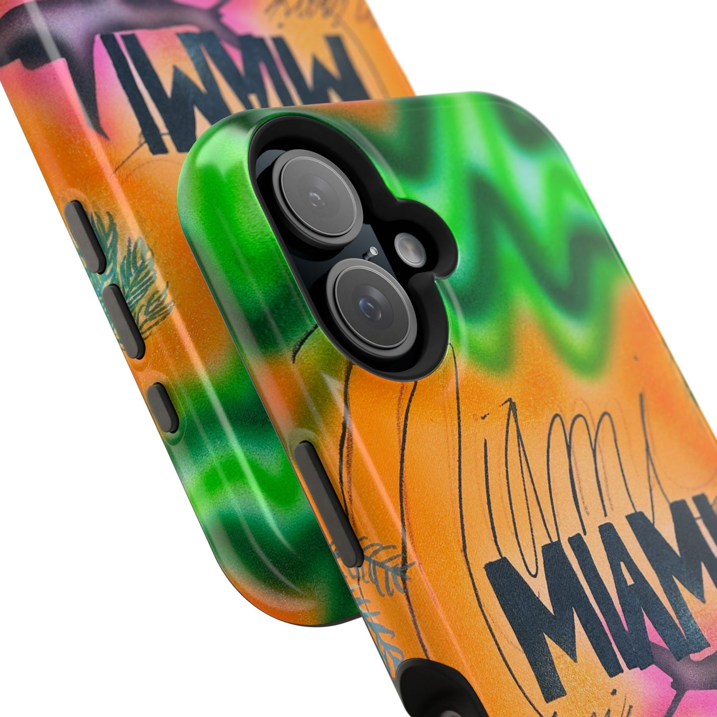 MagSafe "miami, fl" Airbrush iPhone Hülle