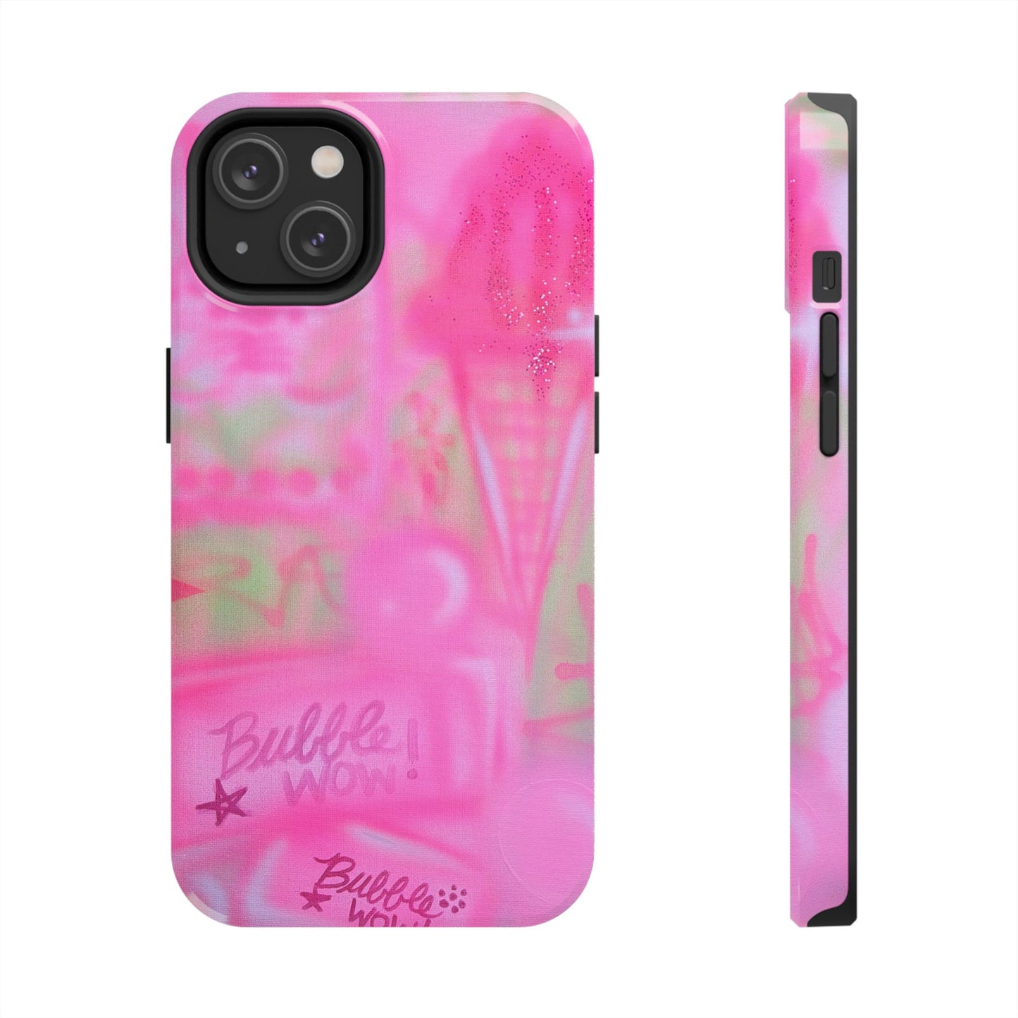 "miami matcha" airbrush iPhone case