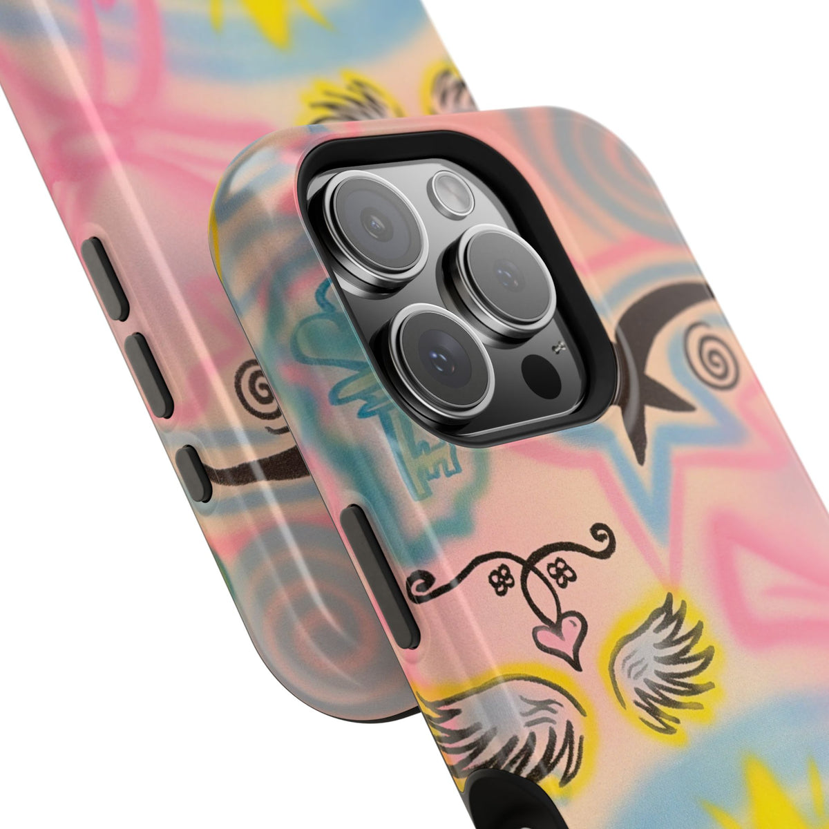 MagSafe "star energy" airbrush iPhone case