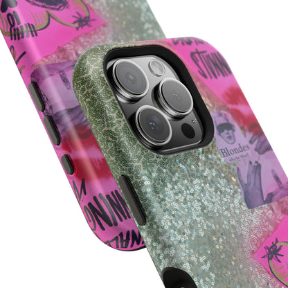 MagSafe "glitter gloss" airbrush iPhone case