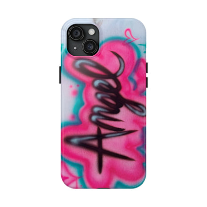 "angel" airbrush iPhone case