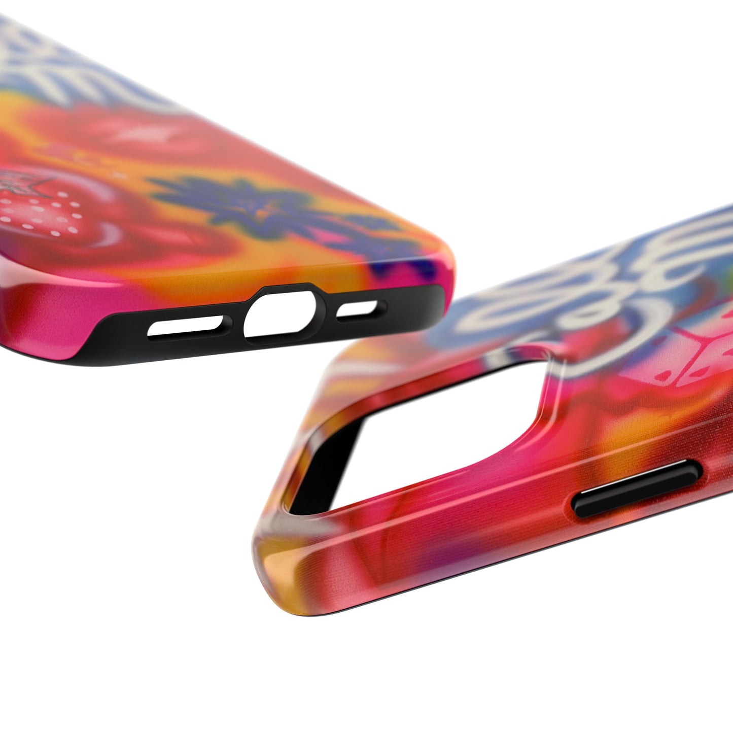 "CALL ME!" airbrush iPhone case