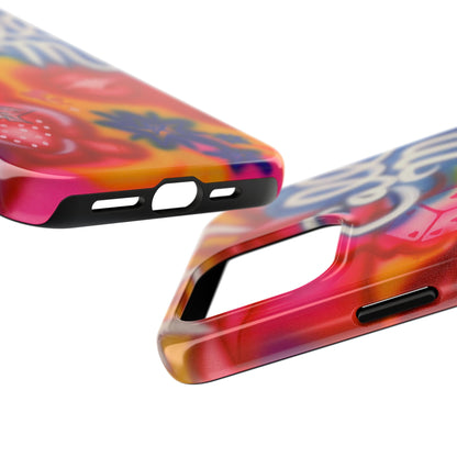 "CALL ME!" airbrush iPhone case